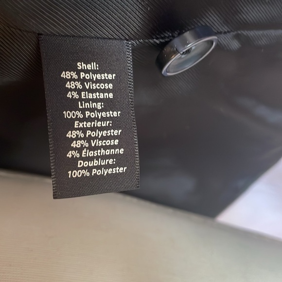 Elizabeth and James black blazer size 6 - Picture 6 of 6